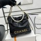 Chanel 22 Mini Handbag In Shiny Crumpled Calfskin 2 Colors