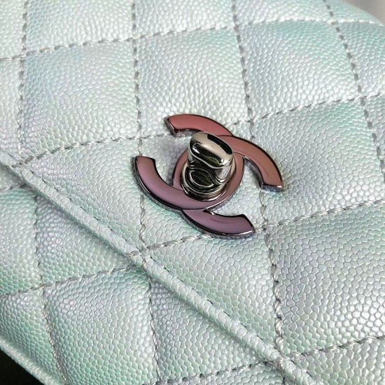 Chanel Coco Handle Bag in Gradient Color Caviar Calfskin