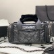 Chanel Coco Neige Bowling Bag In Nylon 34cm 2 Colors AS4364