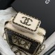 Chanel Evening Bag in Lambskin Plexi And Metal 9cm