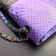 Chanel Classic Flap Bag in Multicolor Sneakskin 25cm