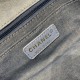 Chanel Chains Flap Bag in Denim Fabric with Ball