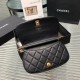 Chanel Flap Bag With Chain in Lambskin 19cm