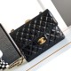 Chanel 23k Flap Bag Evening Bag in Patent Leather 20cm AS4479