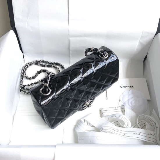 Chanel Flap Bag in Patent Calfskin Leather 4 Colors 20cm