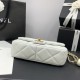Chanel Flap Bag With Pearl Buckle 17cm 20cm 2 Colors 99343