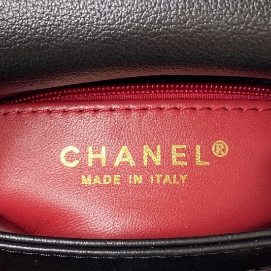 Chanel Flap Bag In Calfskin AS3984 18cm