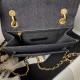 Chanel Flap Bag In Denim Fabric AS4051 19cm 25cm 2 Colors