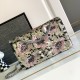 Chanel Classic 11.12 Handbag In Embroidered Satin And Sequins 25.5cm A01112