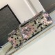 Chanel Classic 11.12 Handbag In Embroidered Satin And Sequins 25.5cm A01112