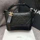 Chanel Gabrielle Hobo Bag In Oil Wax Leather 20cm