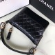 Chanel Gabrielle Hobo Bag In Aged Calfskin With Metal Letters