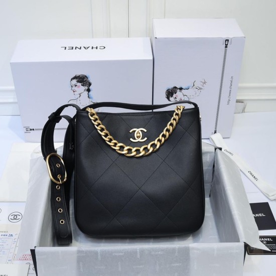 Chanel Hobo Handbags in Calfskin 29cm