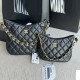 Chanel Hobo Handbag in Lambskin 4 Colors 26cm 17.5cm