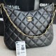 Chanel Hobo Handbag in Lambskin 4 Colors 26cm 17.5cm