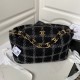 Chanel Maxi Hobo Bag In Wool Tweed 45cm 55cm 2 Colors