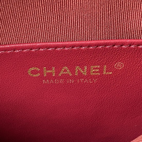 Chanel Hobo Handbag In Lambskin With Metal Tassel AS4220 3 Colors