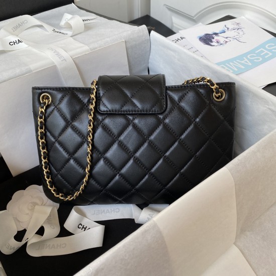 Chanel Baguette Bag In Lambskin 26.5cm AS4603