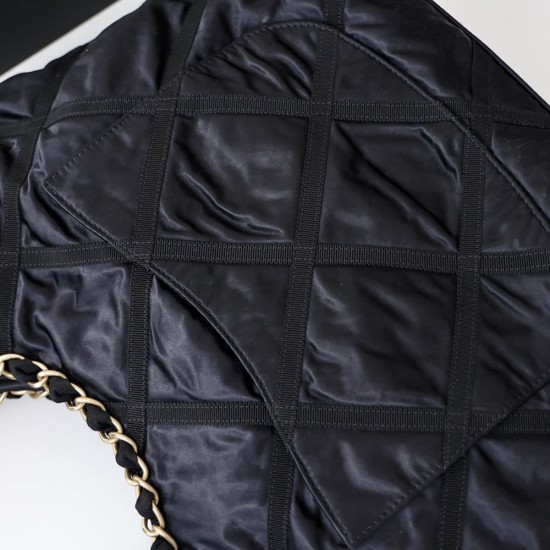 Chanel Shopping Bag in Nylon With Grosgrain