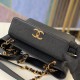 Chanel Vintage Shopping Bag In Caviar Calfskin 26cm