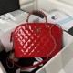 Chanel Small Shopping Bag In Patent Calfskin 28.5cm 2 Colors