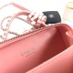 Chanel Small Vanity Camera Bag in Caviar Calfskin With Contrast Color 17cm