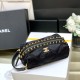Chanel Pouch With Sleep Mask in Nylon With Grosgrain