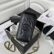 Chanel Vanity Case With Chain In Lambskin With Metal Top Handle 4 Colors 16cm