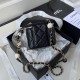 Chanel 23P Vanity Clutch with Chain AP3230 11cm 2 Colors