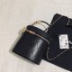 Chanel Vanity Bag in Calfskin With Imitation Pearls And Metal Letters 20cm