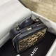 Chanel Vanity Case In Mirror And Lambskin 18cm