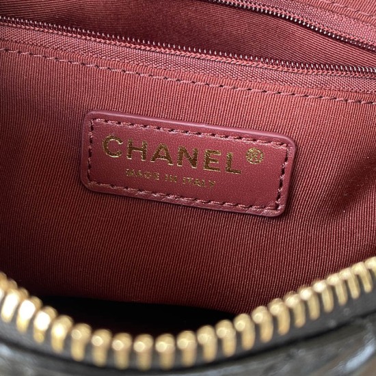 Chanel Mini Camera Case In Lambskin With Imitation Pearls Logo 3 Colors 19cm