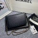 Chanel Wallet on Chain in Caviar Calfskin With Embossed Logo