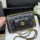 Chanel 22 WOC With Front Flap Pocket in Caviar Calfskin 19.5cm