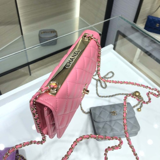 Chanel Trendy Wallet on Chain In Lambskin 7 Colors 19cm