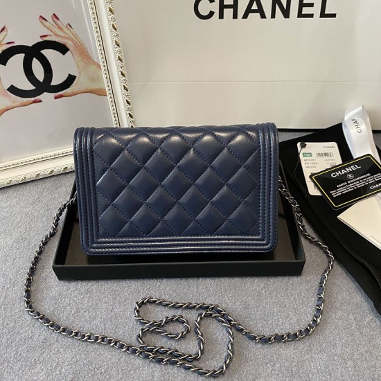 Chanel Wallet on Chain In Lambskin WOC Bag 19cm