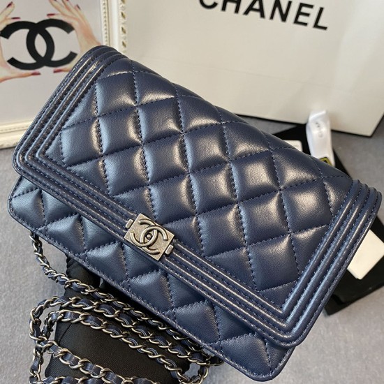 Chanel Wallet on Chain In Lambskin WOC Bag 19cm
