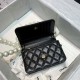 Chanel Wallet on Chain in Lambskin With Imitation Pearls Chains 15.5cm