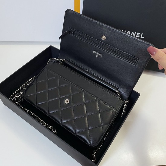 Chanel Classic Wallet on Chain in Lambskin 19cm