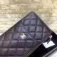 Chanel Zippy Long Wallet And Cardholder in Caviar Calfskin 19cm