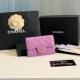 Chanel Classic Card Holder In Grained Calfskin