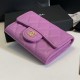 Chanel Classic Card Holder In Grained Calfskin