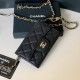 Chanel Wallet On Chain Waist Bag In Grained Calfskin