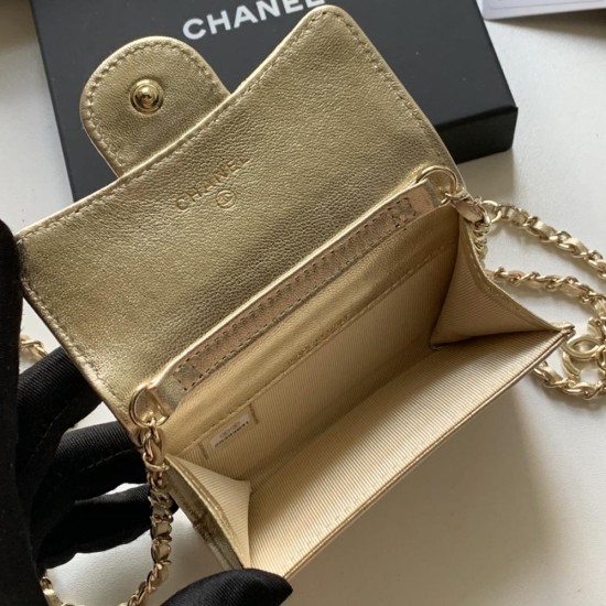 Chanel Wallet On Chain Waist Bag In Lambskin