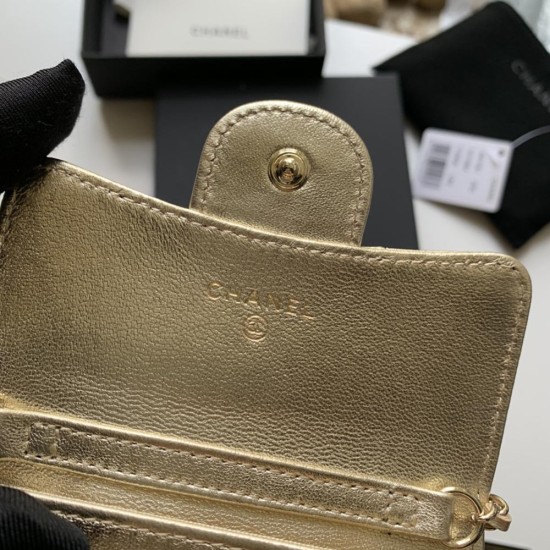 Chanel Wallet On Chain Waist Bag In Lambskin