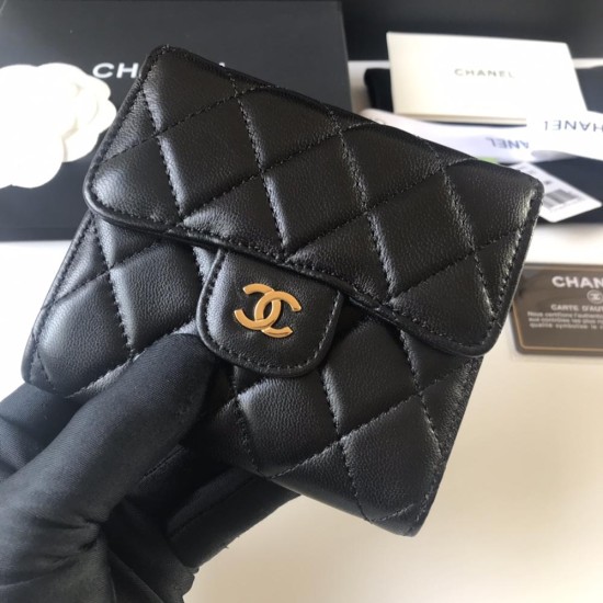 Chanel Classic Flap Wallet In Lambskin