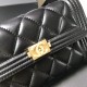 Chanel Boy Flap Wallet In Lambskin
