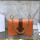 Chloe Aby Chain Bag in Lazard and Croco Effect Leather