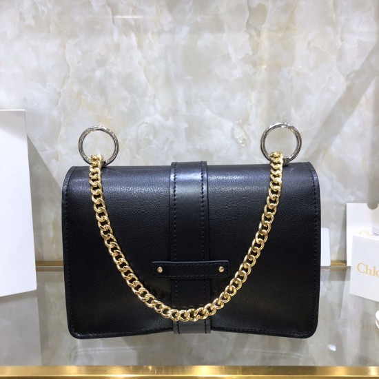 Chloe Aby Chain Bag in Soft Leather