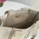 Chloe Woody Tote Bag in Subtly Speckled Cotton Canvas